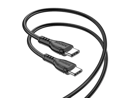 Кабель Type-C - Type-C 60Вт Borofone BX51 Triumph 1М для заряджання портативної техніки зі швидкою з Київ