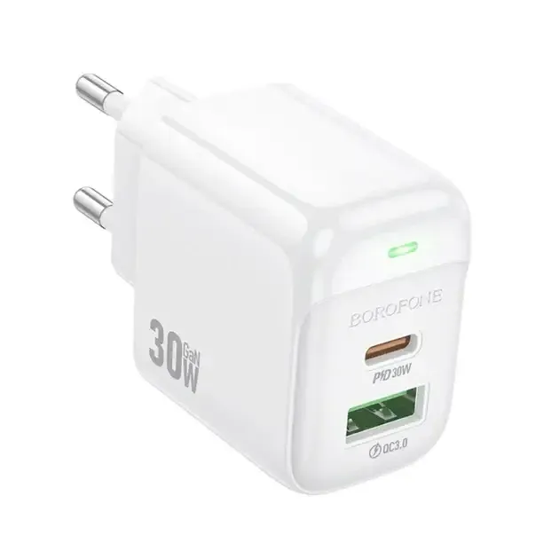 Зарядное устройство 220В 30Вт QC3.0 Borofone Potential BAS45A для портативной техники Киев - изображение 4