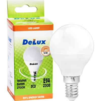 Лампочка Delux BL50P 5 Вт 2700K 220В E14 (90002758) Вінниця