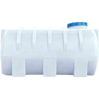 Ємність для води Пласт Бак горизонтальна харчова 1000 л біла (1312) Вінниця