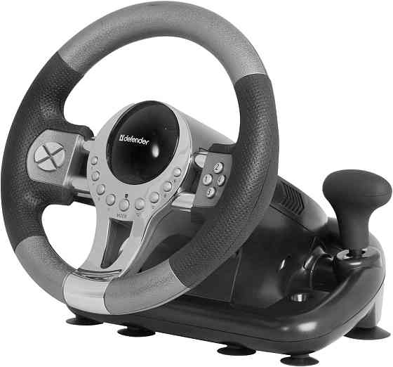 Игровой руль Defender Forsage GTR USB 12 кнопок Манипулятор для игр Винница