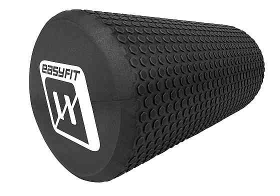 EasyFit Масажний ролик EasyFit Foam Roller 30 см Чорний Київ