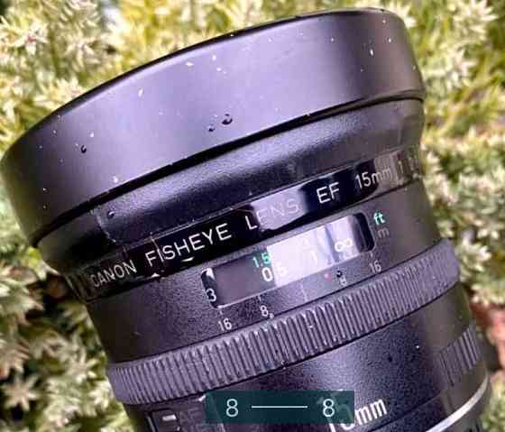 Объектив Canon Fisheye EF 15mm. 2.8 Киев