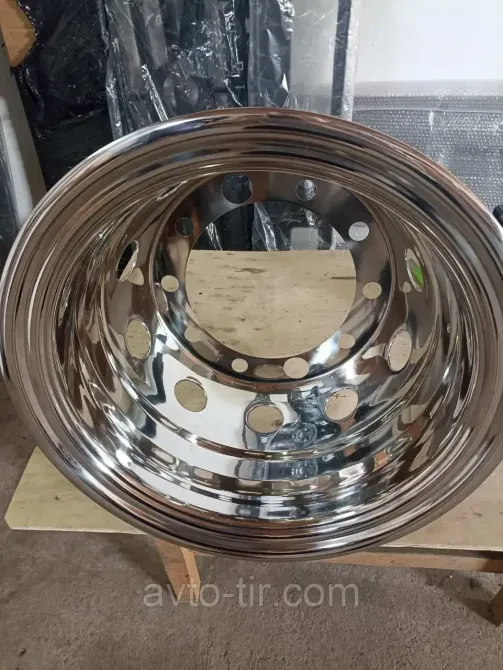 Ковпак колеса задній R22.5 (нержавійка) ведуча вісь Ковпак 22.5 Ковпак задній 22.5 Луцьк - фото 4