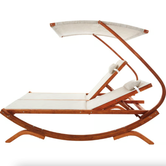 Садовий шезлонг Di Volio Pionza двомісний бежевий Київ