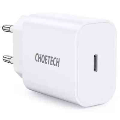Зарядний пристрій Choetech USB-С 20W PD/QC (Q5004-EU-WH) Вінниця