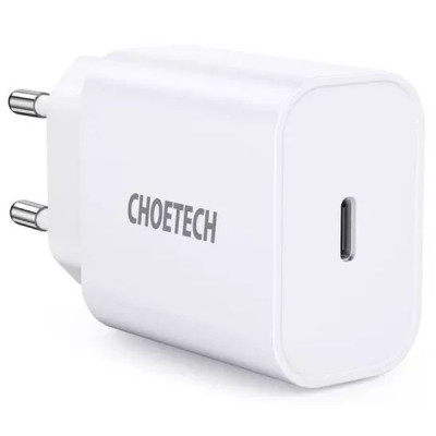 Зарядное устройство Choetech USB-С 20W PD/QC (Q5004-EU-WH) Винница - изображение 1