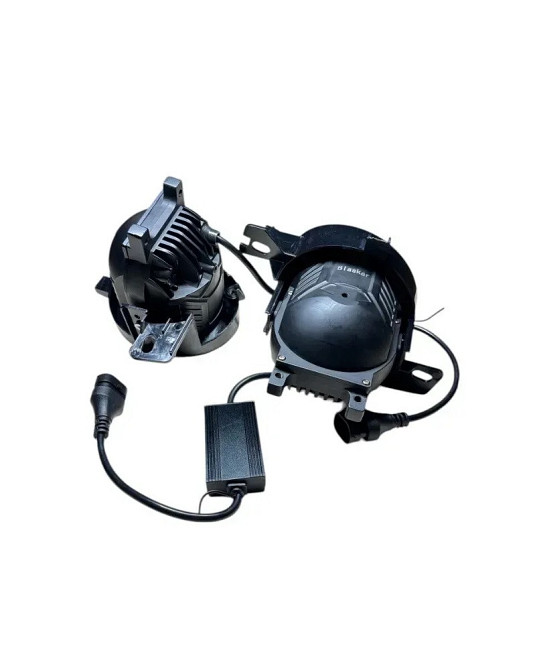 Комплект протитуманних LED фар BL BMW E70 2010-2013 р. 80W 12V ПТФ FOG управління з телефону Харків - фото 2