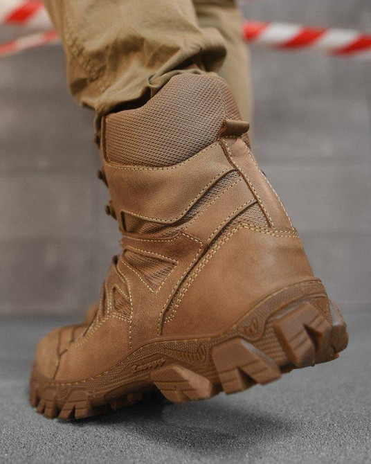 Тактические Берцы Undolini Крейзи American Койот Air-Tex   ВТ1011 Одесса - изображение 10