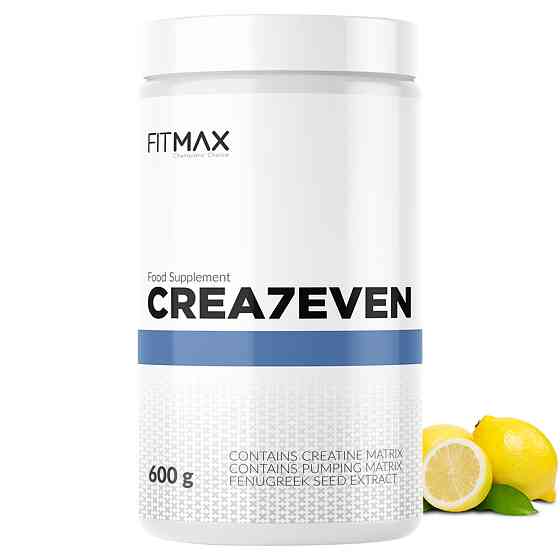 Креатиновий комплекс Fitmax Crea 7 Even 600g (Lemon) Луцьк