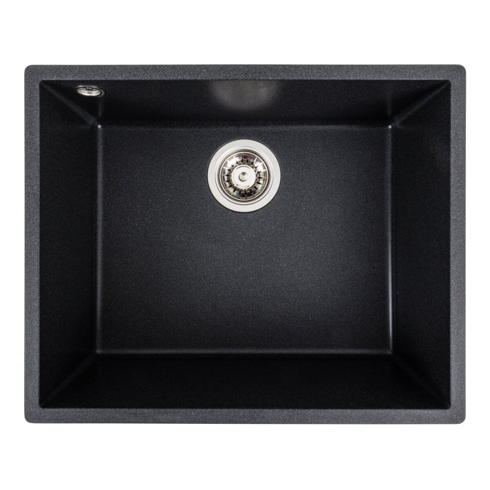 VALESO Гранітна мийка для кухні VALESO OASIS 5444 матова Карбон Коломыя - изображение 16