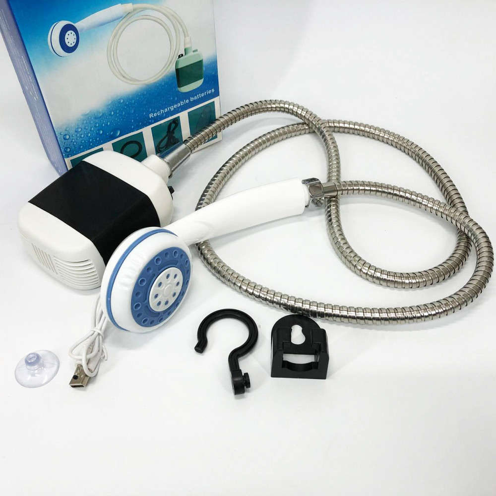 Душ акумуляторний туристичний портативний похідний мобільний душ Portable Outdoor Shower UC-68 Львів - фото 10