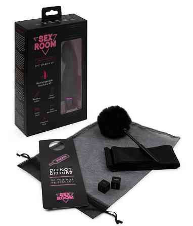 Набор для анальных игр Dream Toys Sex Room, 6 предметов, черный/розовый Sex Aura Киев