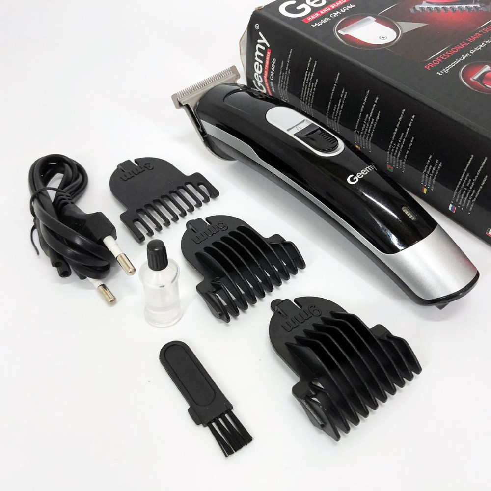 Професійна акумуляторна машинка Акумулятор, Акумуляторна машинка-тример для стрижки волосся QN-83 Львів - фото 10