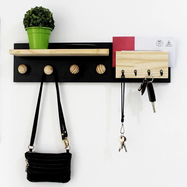 Вішалка для сумок "Рібафета" венге-бланже Миколаїв - фото 2