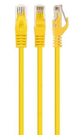 Патчкорд UTP Cat.5e ( 3м жовтий ), CU Вінниця