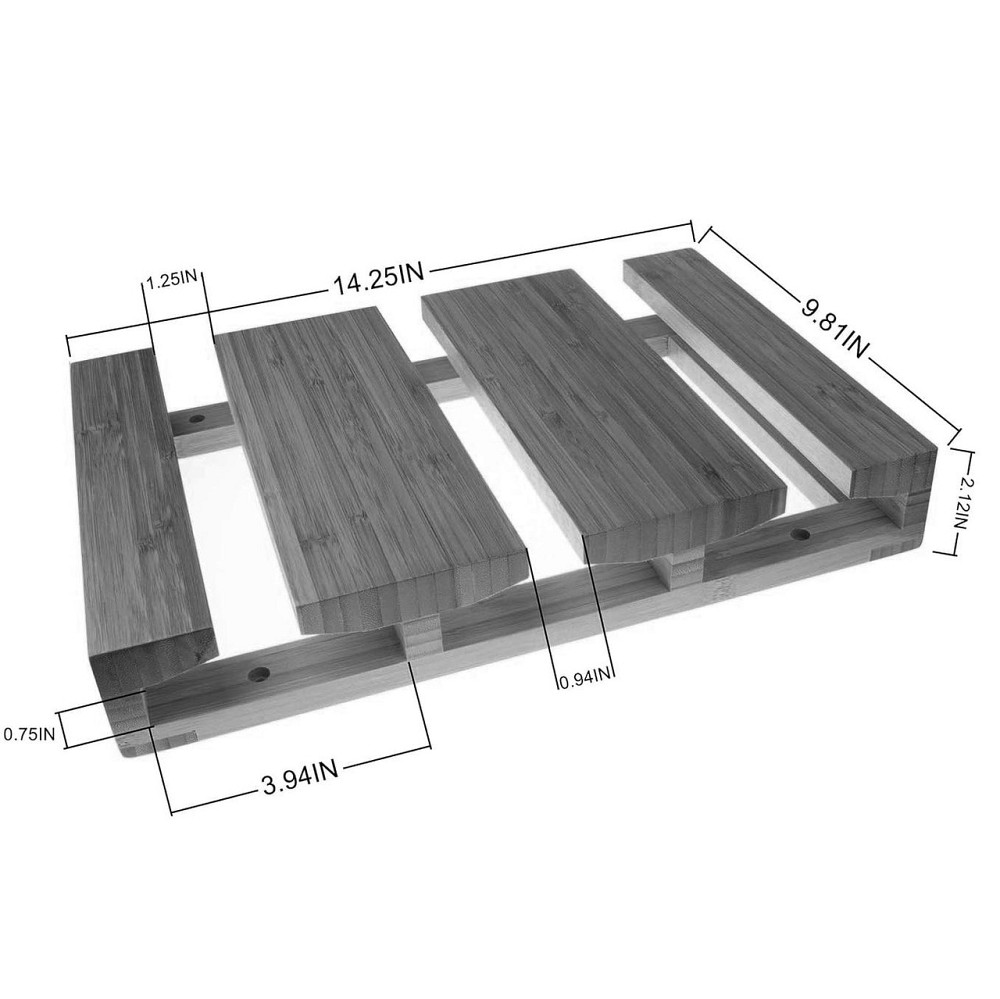 Полиця для келихів "Дженола" сієна Миколаїв - фото 2