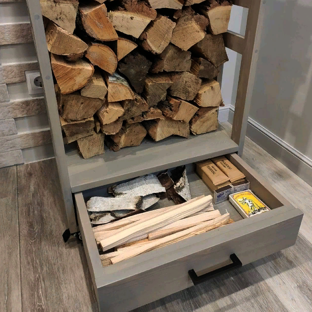 Дровница для бани 