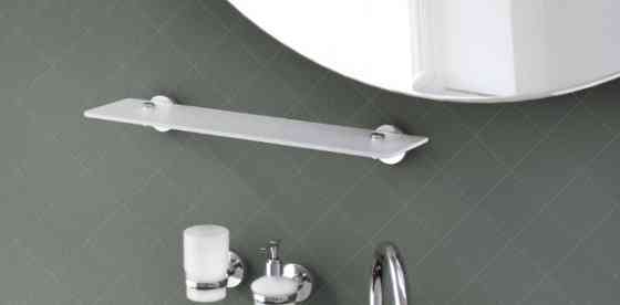 Скляна полиця у ванну Gedy Felce (FE19-13-55) Київ