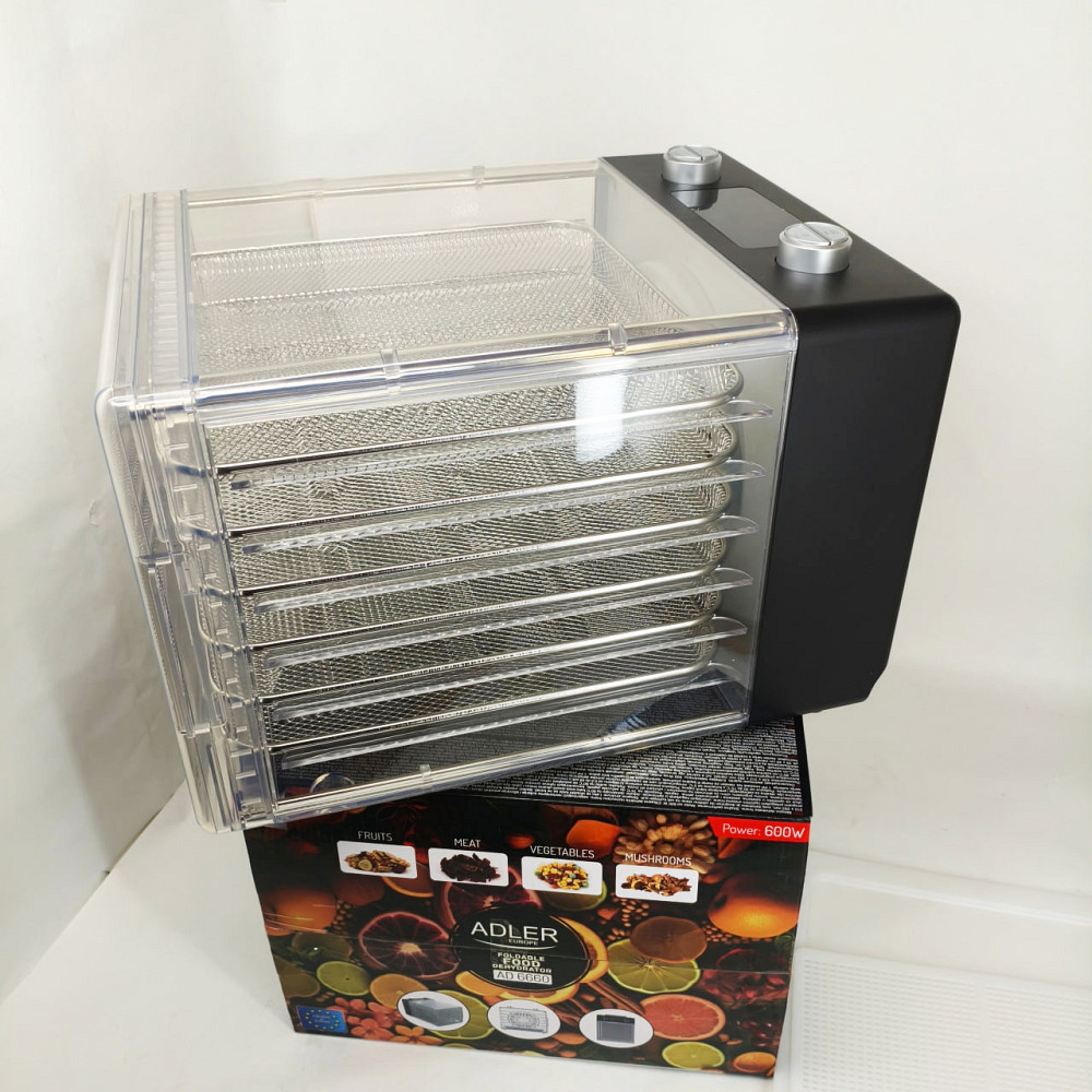 Сушарка для овочів та фруктів Adler AD 6660 600Вт харчовий дегідратор ZT-80 Львів - фото 9