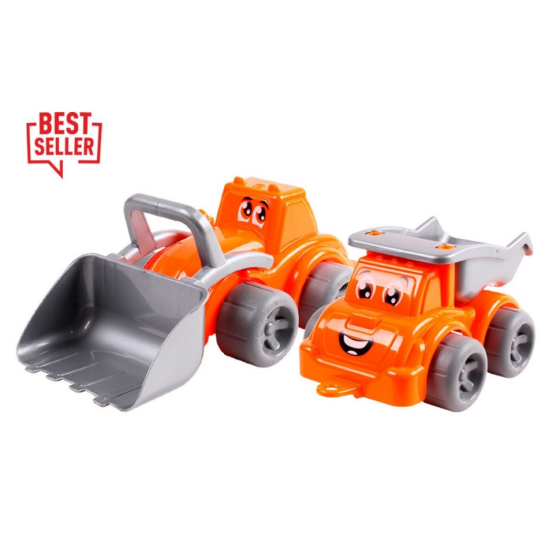 Ігровий набір "Будмайданчик Максік" ТехноК 0977TXK, 2 машинки Вінниця