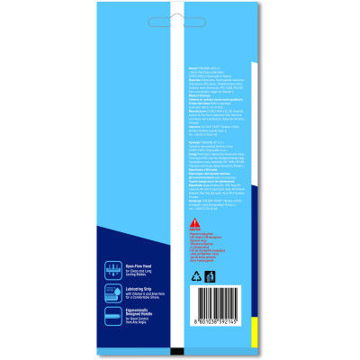 Бритва Dorco Pace 2 Plus для мужчин 2 лезвия 6 шт. (8801038592145) Винница - изображение 3