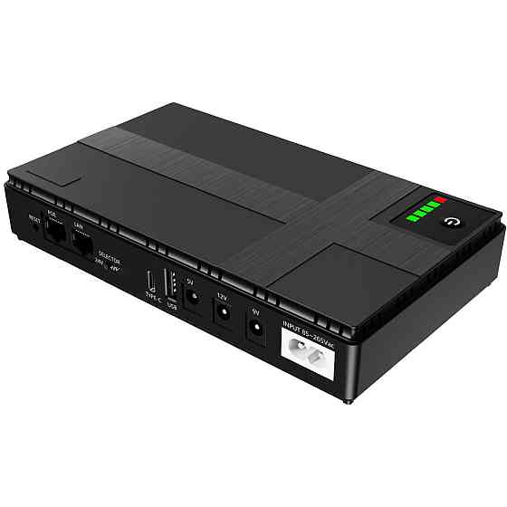 Джерело безперебійного живлення Yepo DC-UPS YP-36W/12000mAh LiFePO4 DC-9V/12V/24V/48V (UA-112969) ( 10871 ) Харьков
