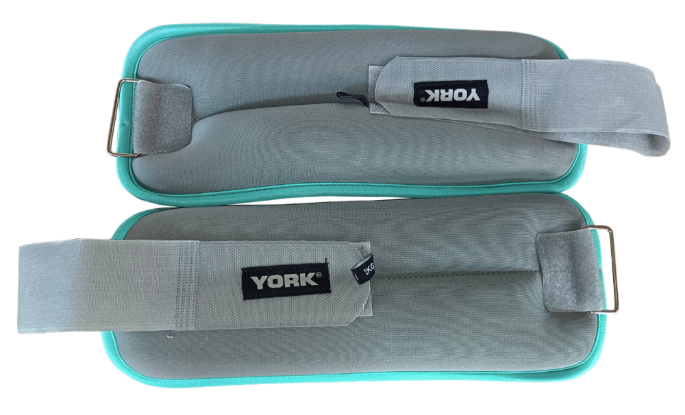 Обважнювачі York Fitness Soft для рук і ніг 2х2кг сірий Київ - фото 8