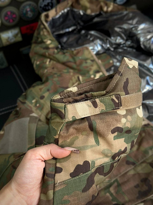 Армейская водонепроницаемая мужская зимняя куртка Omni-Heat с капюшоном зимняя теплая куртка мультикам WAR Львов - изображение 8