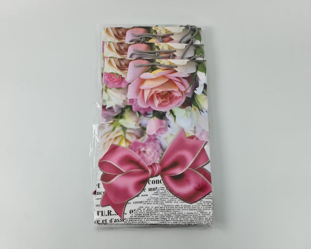 Великий паперовий пакет вертикальний 25/37/8 (артBV-060) (12 шт.) Харків - фото 2