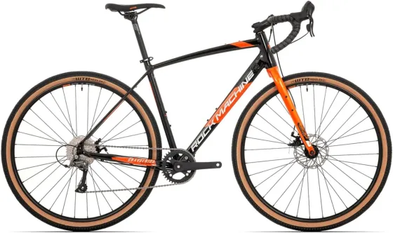 Велосипед Rock Machine Gravel Gravelride 200 Czarny Pomarańczowy 28 2022 Київ