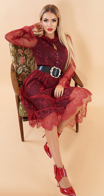 Красиве гіпюрове плаття (42) Київ - фото 3