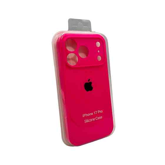 Чохол для смартфона Silicone Full Case AA Camera Protect for Apple iPhone 17 Pro Max 23,Shyny Pink Київ