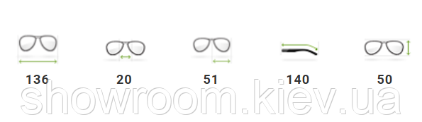 Жіночі сонцезахисні окуляри PR 8008 срібні Київ - фото 3