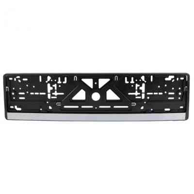 Рамка номерного знака WINSO сереб.полоска (142400) Винница