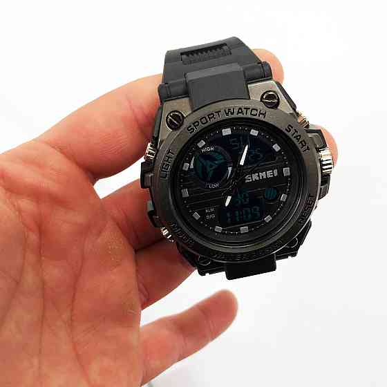 Спортивние наручные часы SKMEI 2031BK, Часы туристические для выживания Военные для всу JZ-84 Львов