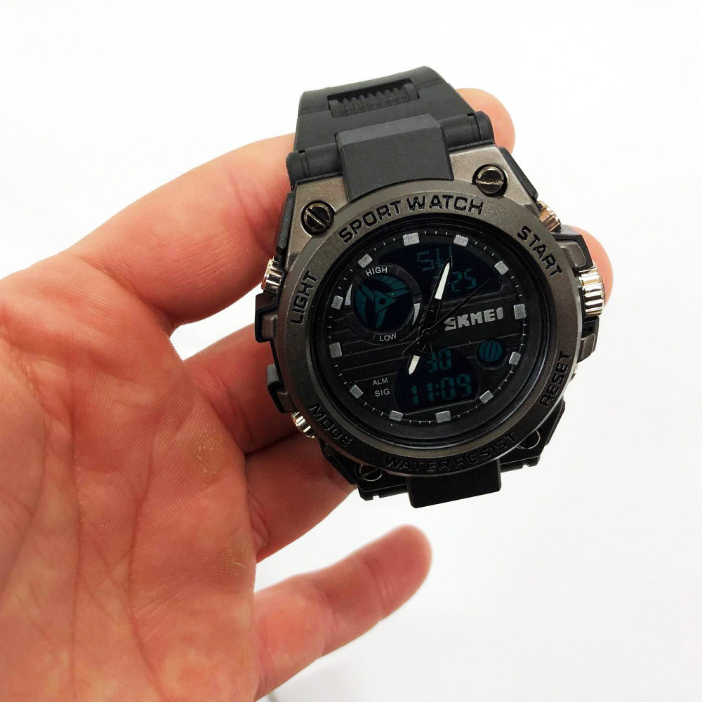 Спортивние наручные часы SKMEI 2031BK, Часы туристические для выживания Военные для всу JZ-84 Львов - изображение 1
