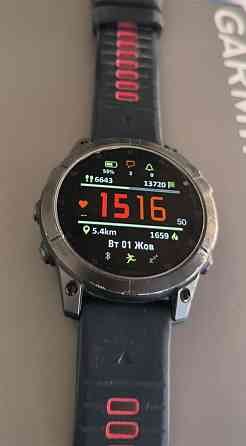 Смарт -Часы Garmin epix Gen 2 Sapphire Black Titanium Киев