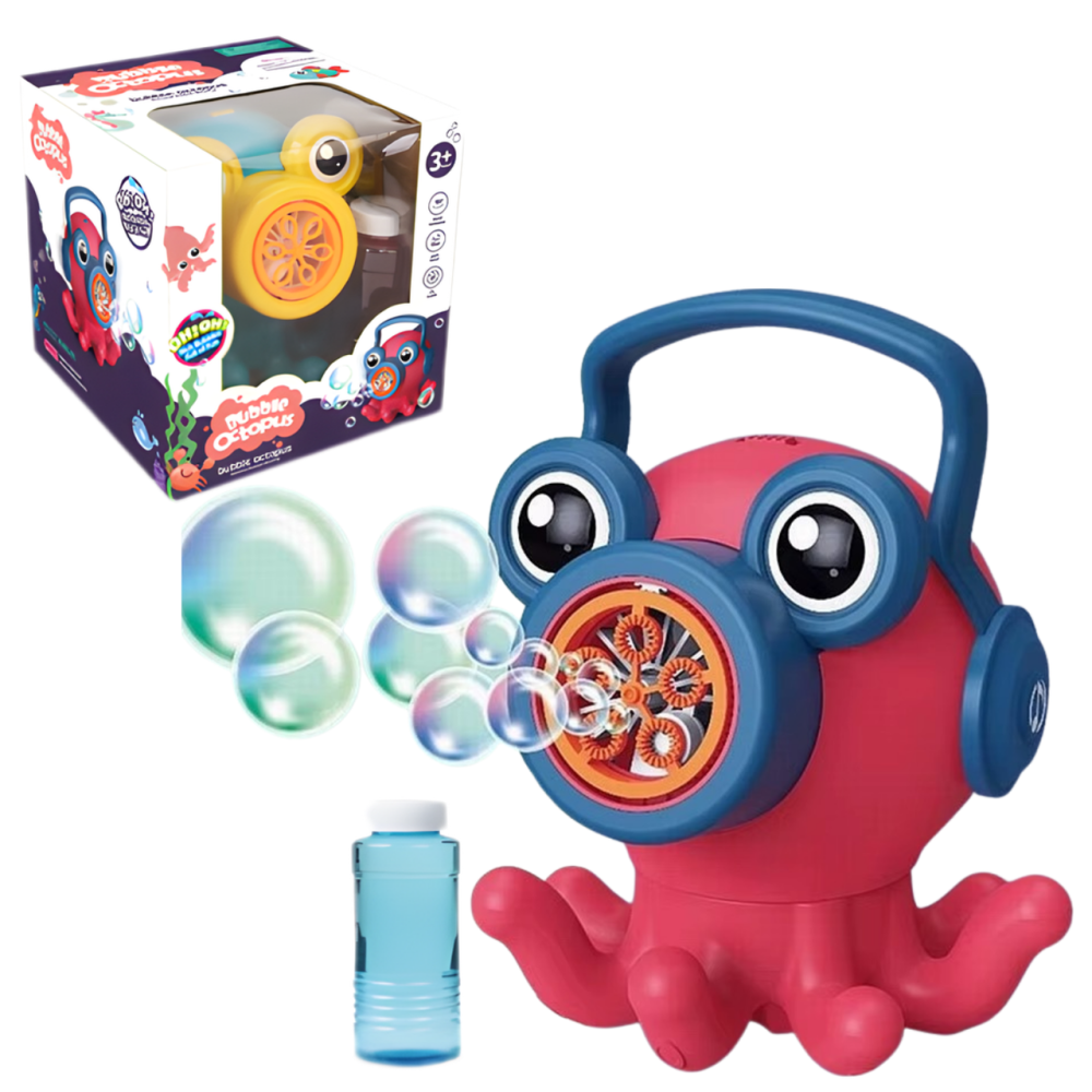 Генератор мильних бульбашок, мильні бульбашки для дітей на батарейках, дитяча іграшка-автомат для мильних бульбашок, рожевий Кам'янець-Подільський - фото 5