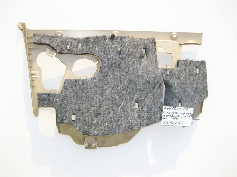Mercedes-Benz  A1666800507 8N84 Накладка під торпедою зліва бежева ML W166 GL X166 GLE C292 Одесса - изображение 2