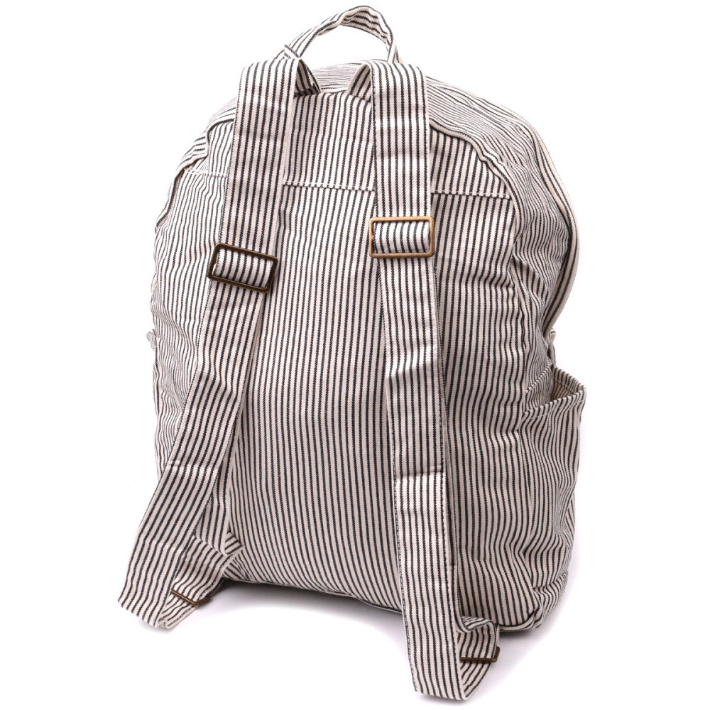 Літній жіночий рюкзак з якісного текстилю Vintage sale_15077 Молочний Київ - фото 2