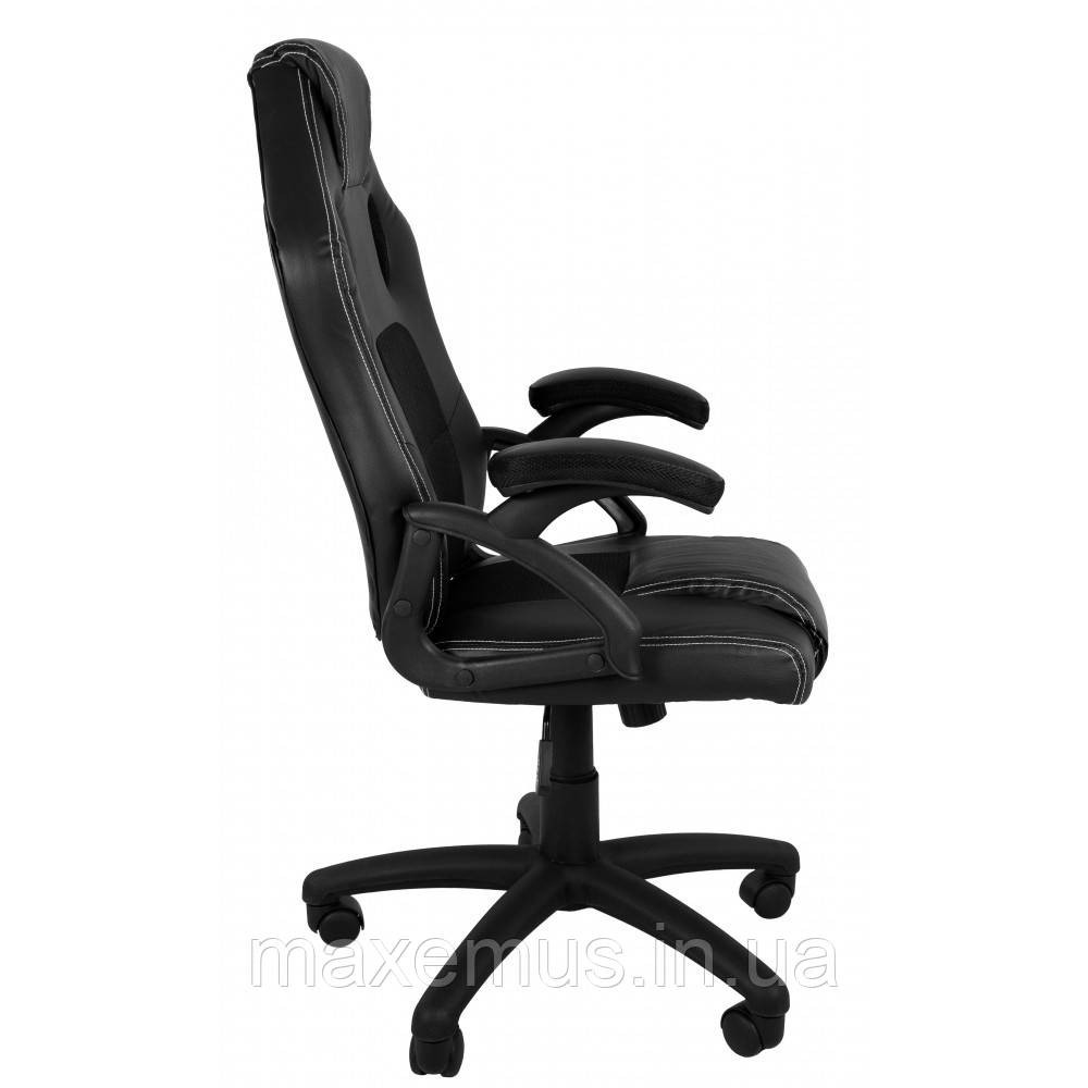 Геймерское игровое кресло bonro BN-2022S кресло геймерское для подростка компьютерное для дома черное Мостиська - фото 5