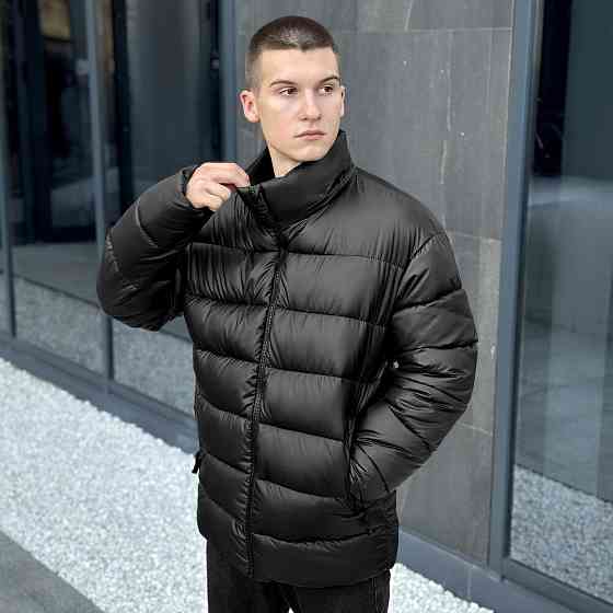 Мужская зимняя куртка черная Pobedov Snowfall Киев