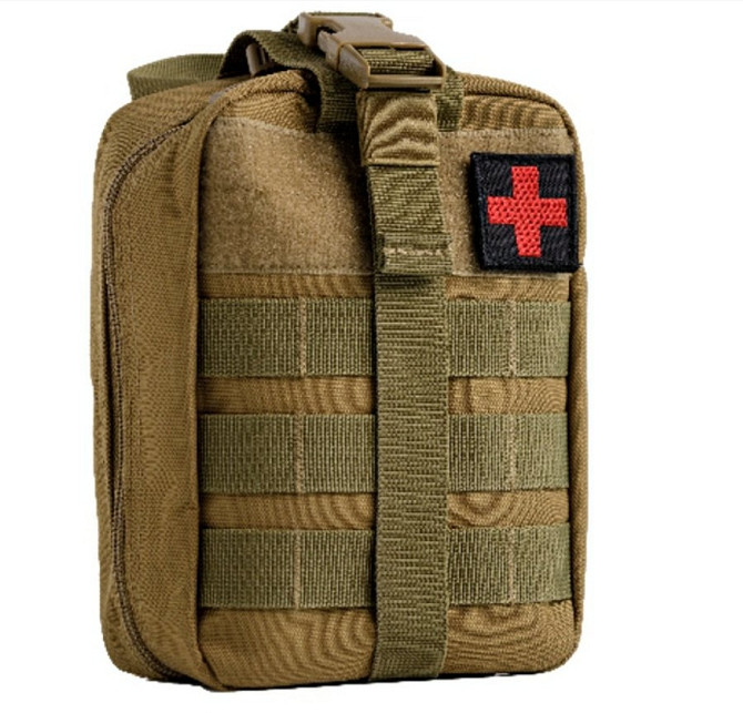 Тактическая аптечка Military с наполнением класс IIБ (IFAK) Койот Винница - изображение 1