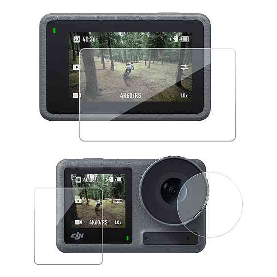 Плівка Action 5 Pro на екрани лінзу Telesin S6-FLM-09-TDJ Київ