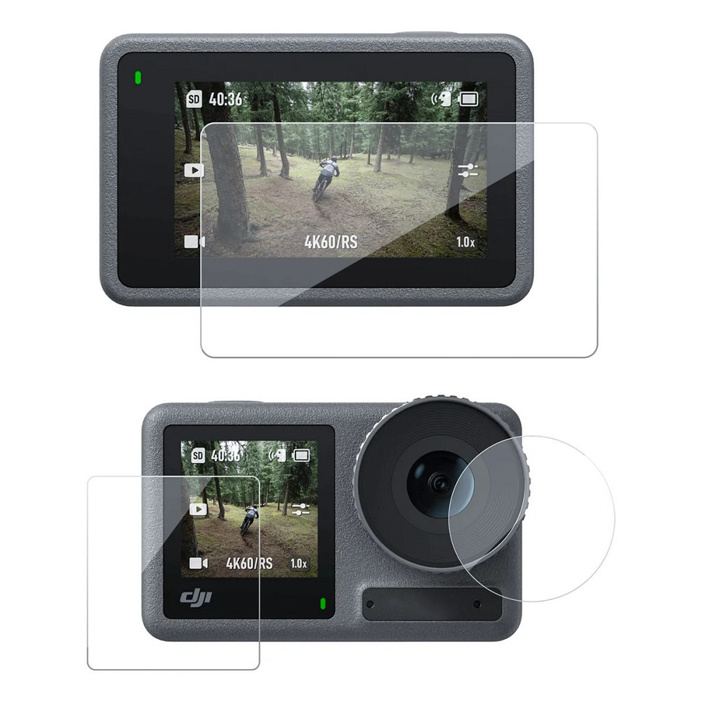 Плівка Action 5 Pro на екрани лінзу Telesin S6-FLM-09-TDJ Київ - фото 1