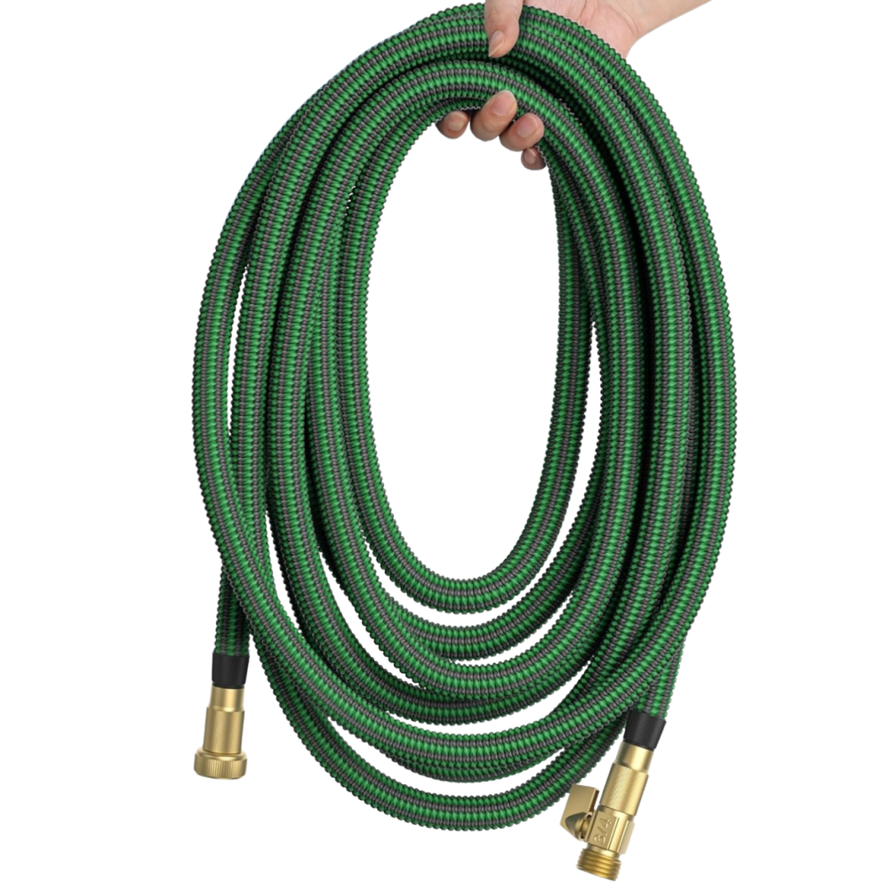 Шланг для сада и огорода поливной рабочая длина до 60 м набор с распылителем и мешком для хранения растягивающийся садовый Каменец-Подольский - изображение 5