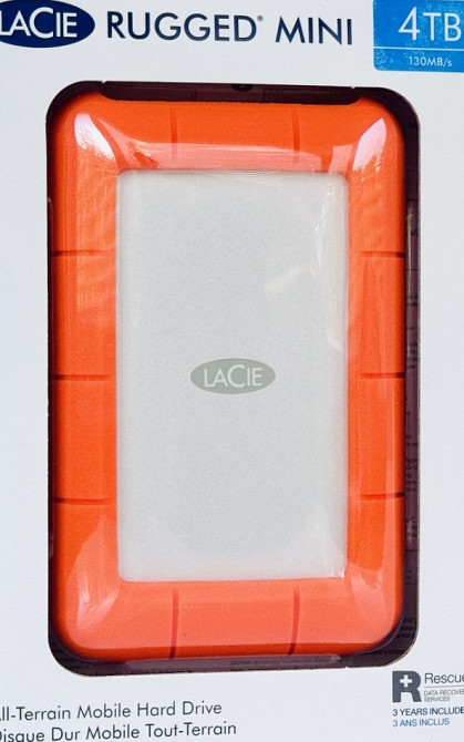 Жорсткий Диск: LaCie Rugged Mini 4ТБ LAC9000633. Київ - фото 1