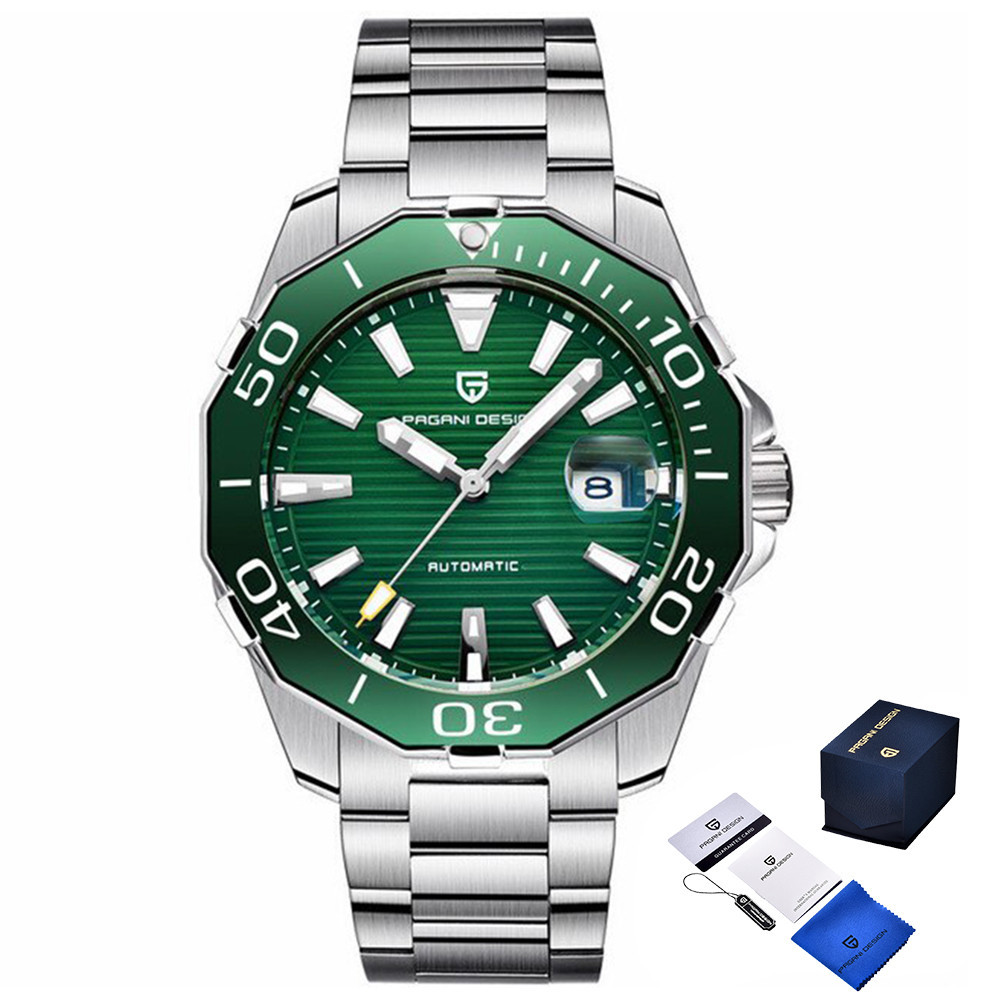 Pagani Design PD-1617 Silver-Green SBR Київ - фото 1