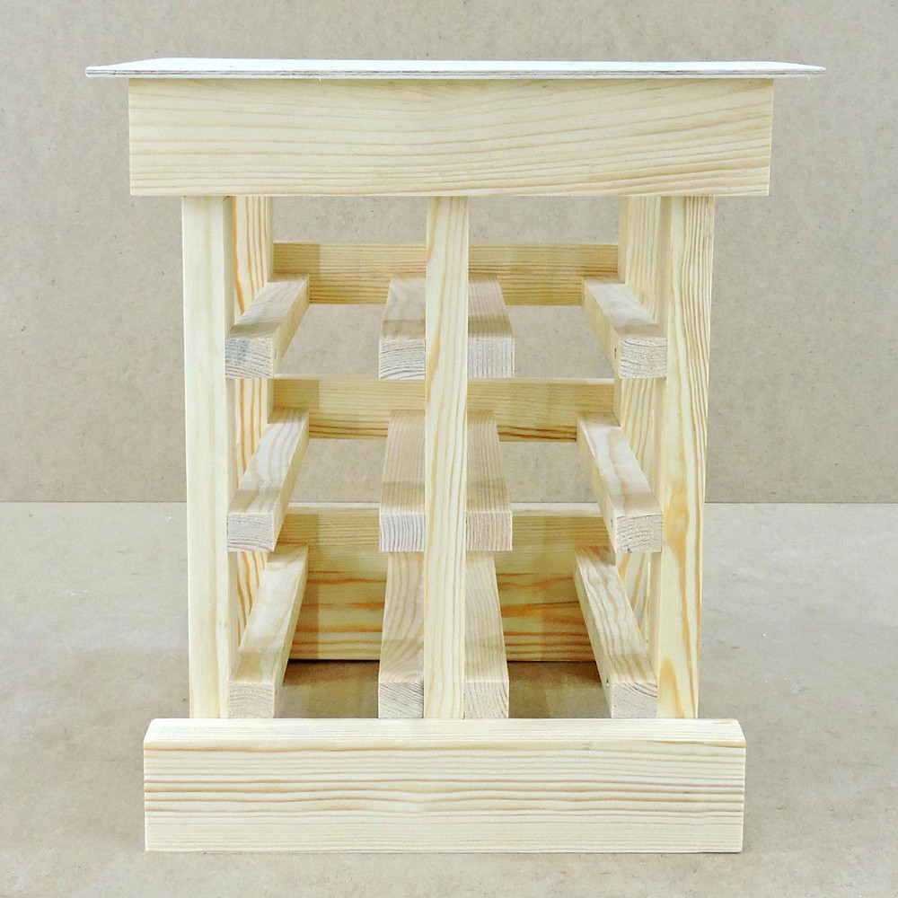 Настольная винная полка 